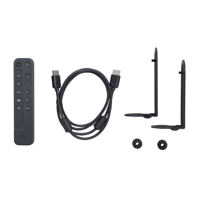 Barre de son de 590 W à 5.1 canaux JBL BAR500 avec caisson d’extrêmes graves sans fil (JBLBAR500PROBLKAM)