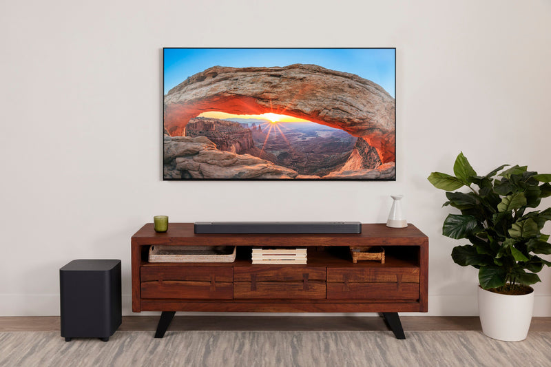 Barre de son de 590 W à 5.1 canaux JBL BAR500 avec caisson d’extrêmes graves sans fil (JBLBAR500PROBLKAM)