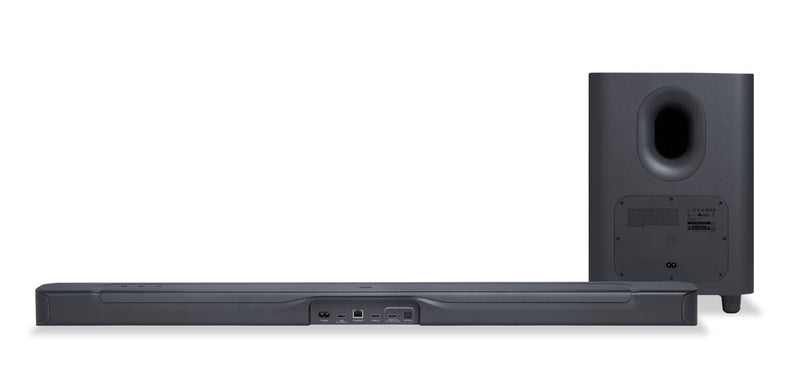 Barre de son de 590 W à 5.1 canaux JBL BAR500 avec caisson d’extrêmes graves sans fil (JBLBAR500PROBLKAM)
