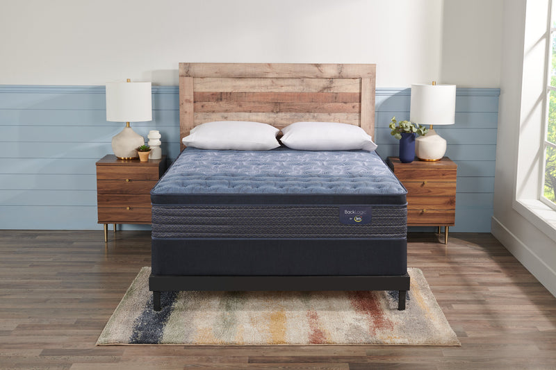 Ensemble matelas ferme à Euro-plateau Back Logic 2.0 de Serta pour lit simple