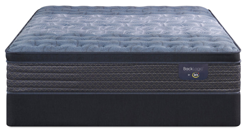 Ensemble matelas ferme à Euro-plateau Back Logic 2.0 de Serta pour lit simple