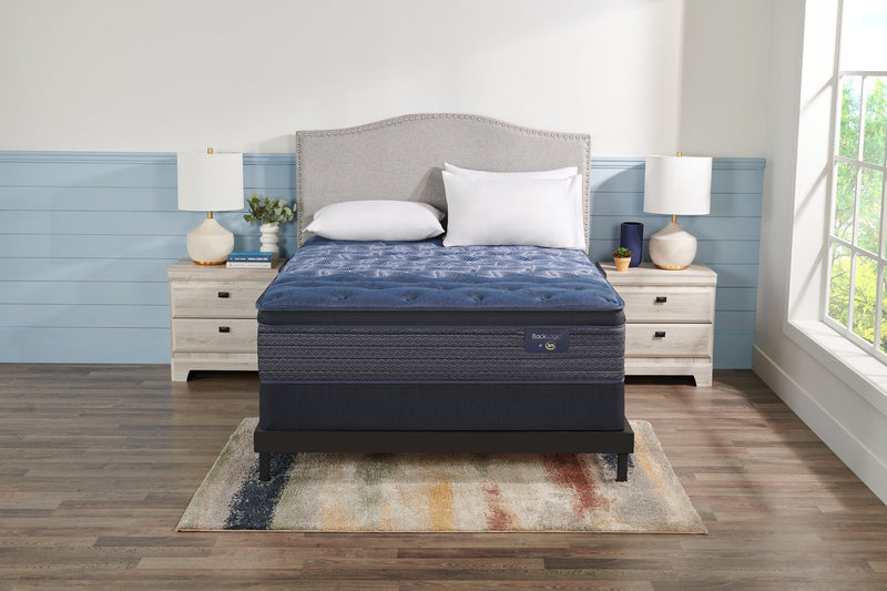 Ensemble matelas moelleux à Euro-plateau Back Logic 3.0 de Serta pour lit simple