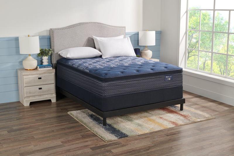Ensemble matelas moelleux à Euro-plateau Back Logic 3.0 de Serta pour lit double