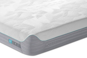 Matelas moelleux à surface lisse S7 de Bedgear pour lit double