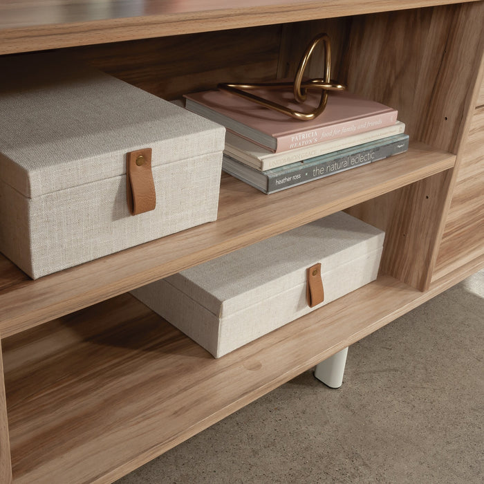 Bahut Bergen Circle de 45,04 po de qualité commerciale - bois naturel