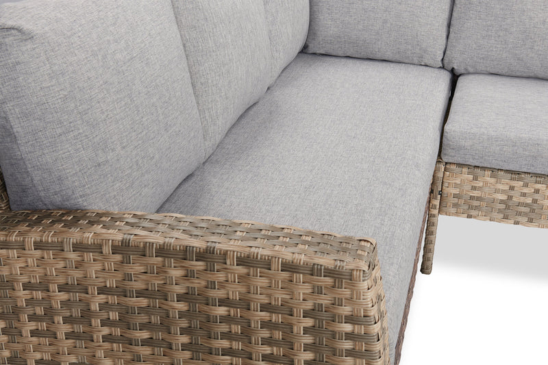 Sofa sectionnel Bergen 2 pièces pour la terrasse