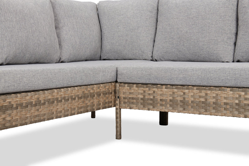 Sofa sectionnel Bergen 2 pièces pour la terrasse