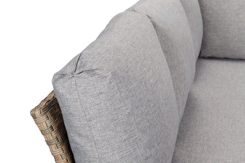 Sofa sectionnel Bergen 2 pièces pour la terrasse