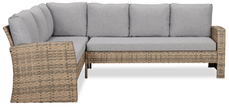 Sofa sectionnel Bergen 2 pièces pour la terrasse