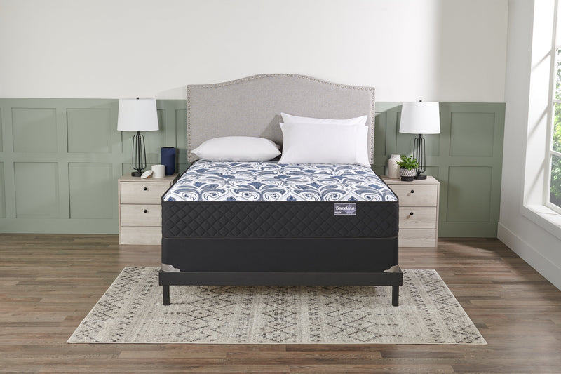 Ensemble matelas semi-ferme à plateau régulier Barcelona de Springwall pour grand lit