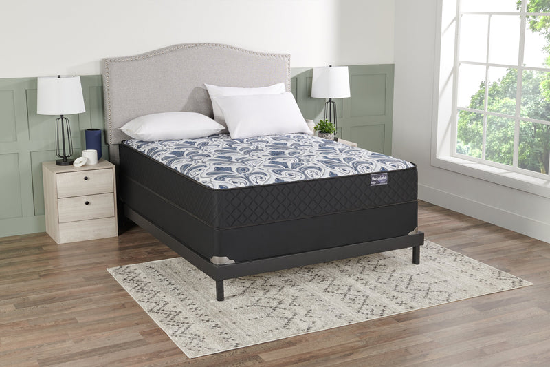 Ensemble matelas semi-ferme à plateau régulier Barcelona de Springwall pour grand lit