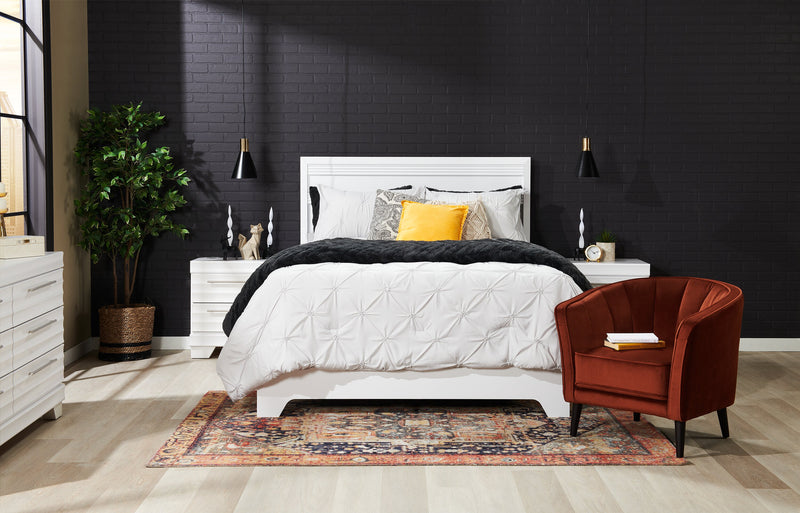 Ensemble d'édredon Brianna 3 pièces gris clair pour très grand lit