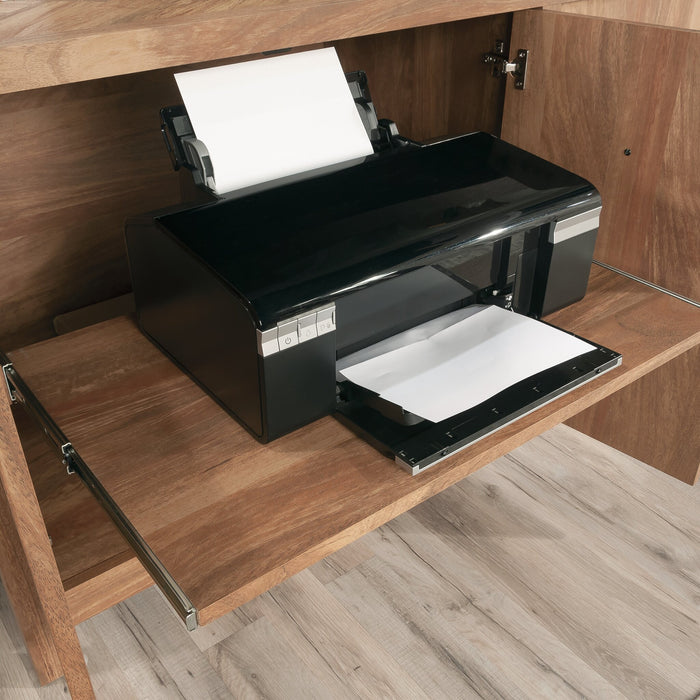 Bahut de bureau Cannery Bridge de 66 po de qualité commerciale - brun