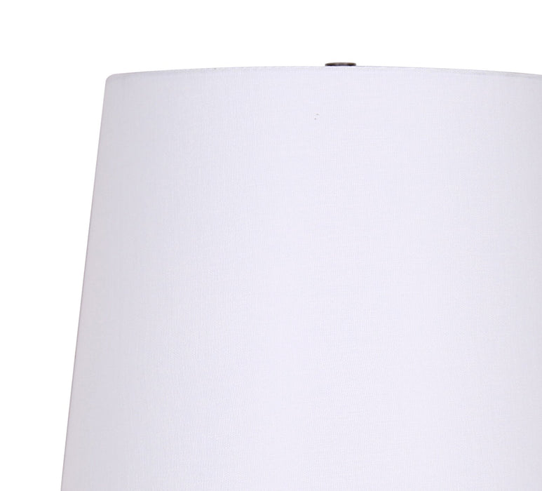 Ensemble 2 lampes de table Clare de Kort & Co. de 27 po noir mat avec recharge USB