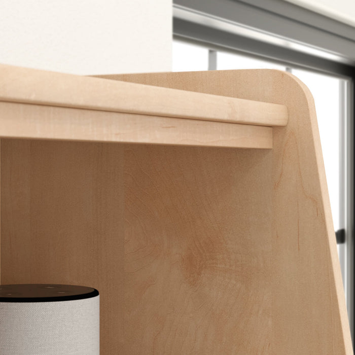 Crédence Clifford Place de 29,37 po de qualité commerciale - érable naturel