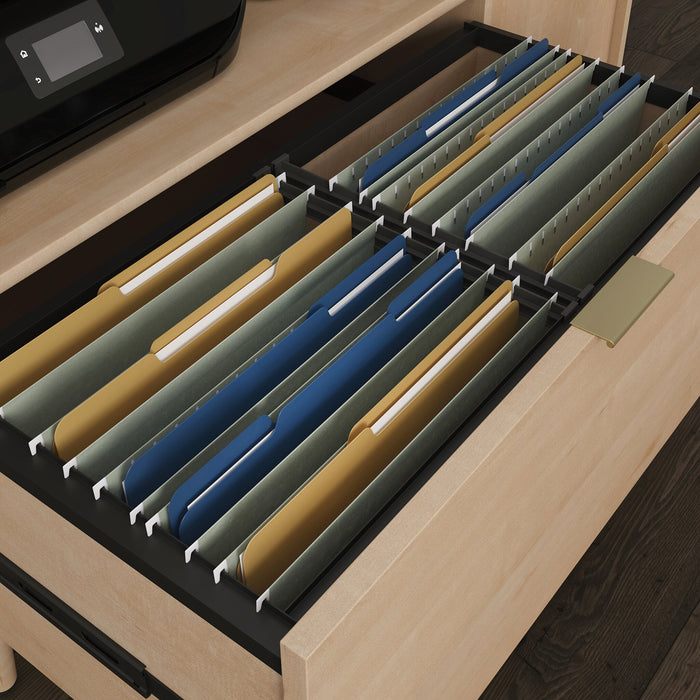 Petit bahut Clifford Place de 44,06 po de qualité commerciale - érable naturel