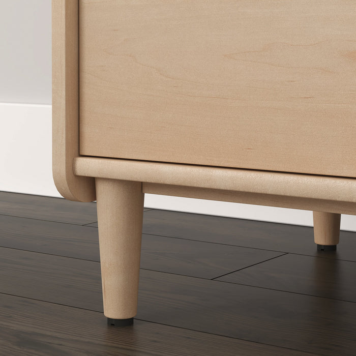 Petit bahut Clifford Place de 44,06 po de qualité commerciale - érable naturel