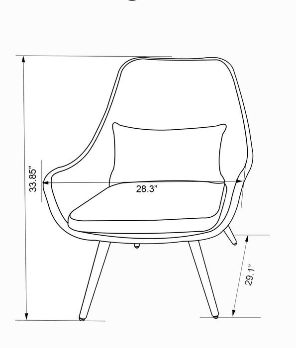 Fauteuil de détente Costa pour la terrasse à l’extérieur - osier en résine tressé à la main et métal, résistant aux rayons UV et aux intempéries - gris foncé et bleu