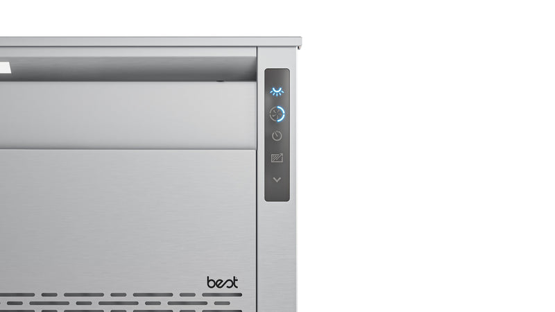 Hotte de cuisinière BESTMD CatturaMC de série D49M de 36 pouces à aspiration descendante - D49M36SB