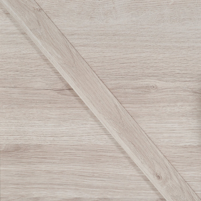 Meuble pour téléviseur rustique Davin de 61 po avec rangement et système de gestion des câbles pour téléviseurs jusqu’à 70 po - blanchi