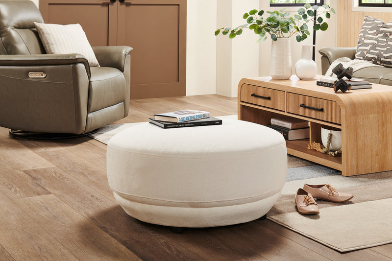 Pouf Davvero - ivoire