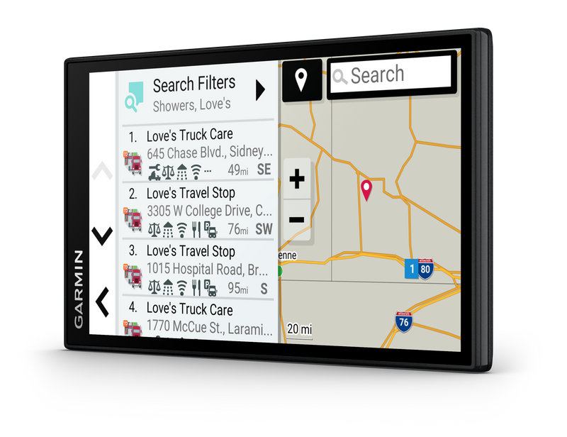 Garmin Dēzl™ Otr610 Gps De Camion 6\" - Camera De Tableau De Bord Avec Itineraires Personnalises Et Ecran Tactile De 6\"