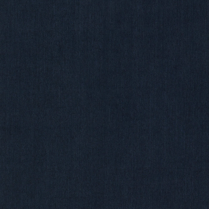 Sofa sectionnel modulaire de style cocon Eclipse 4 pièces en tissu d’apparence lin avec coussins réversibles en duvet et plumes - bleu marine