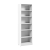 Système de garde-robe et pièce-penderie modulaire Florence de Bestar de 25 po avec tablettes - blanc