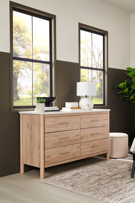 Lampe de table Elara de Kort & Co. de 18 po en céramique étain blanc