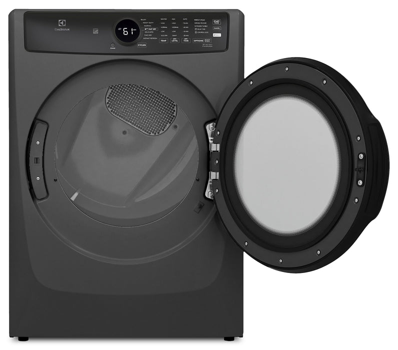 Sécheuse à gaz Electrolux de 8 pi³ avec vapeur - titane - superposable - ELFG7437AT