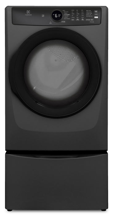 Sécheuse à gaz Electrolux de 8 pi³ avec vapeur - titane - superposable - ELFG7437AT