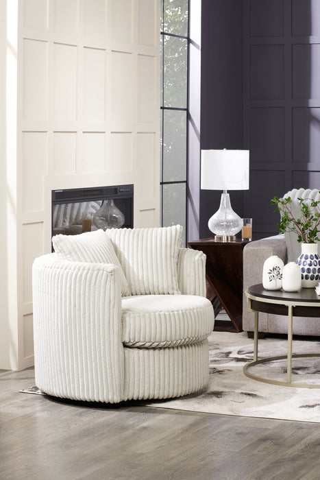 Lampe de table Elsie de Kort & Co. de 25 po en verre transparent avec port USB-C