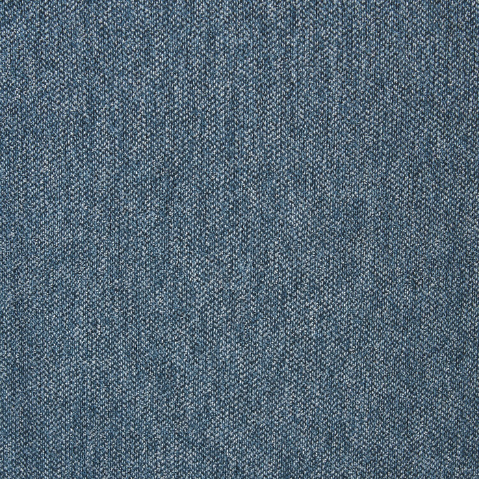 Chaise de salle à manger Emery en tissu de polyester - bleue