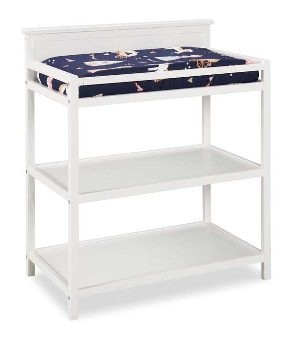 Literie Emmy 3 pièces pour lit de bébé - bleu marine et rose