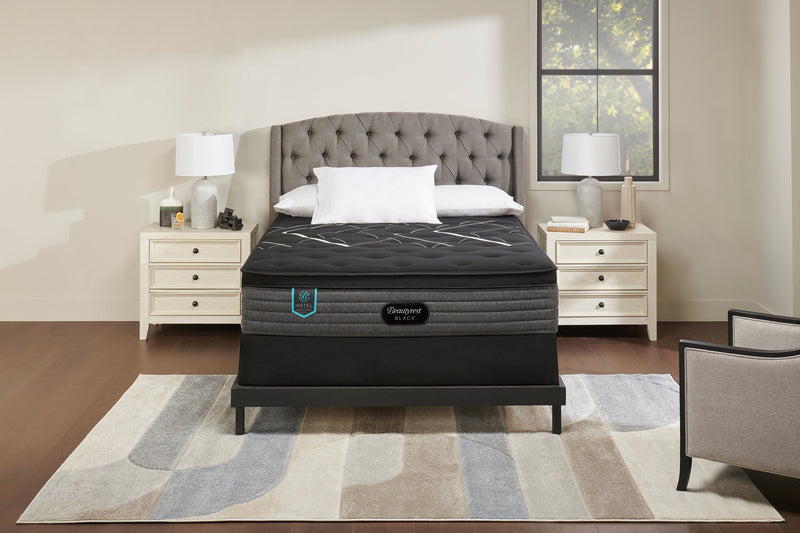 Ensemble matelas ferme à Euro-plateau Executive Suite de série Hotel de Beautyrest BlackMD pour grand lit