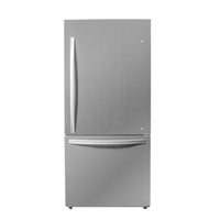 Réfrigérateur d’appartement Danby Designer de 18,7 pi³ et de 29,5 po à congélateur inférieur - acier inoxydable - DBM187E1SSDB 