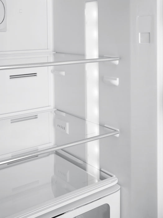 Réfrigérateur Smeg rétro de 11,7 pi3 à congélateur inférieur - FAB32URCR3