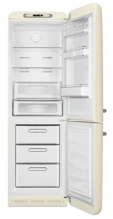 Réfrigérateur Smeg rétro de 11,7 pi3 à congélateur inférieur - FAB32URCR3