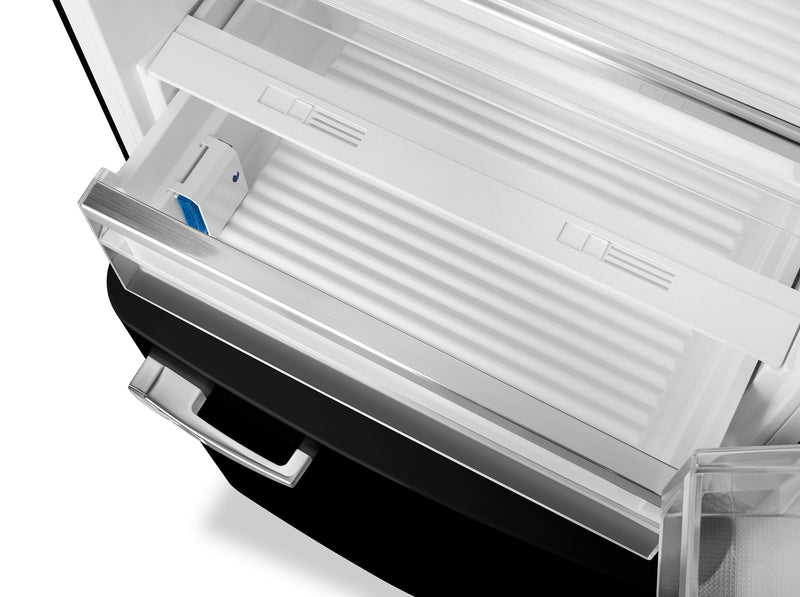 Réfrigérateur Smeg rétro de 18 pi3 à congélateur inférieur - FAB38URBL