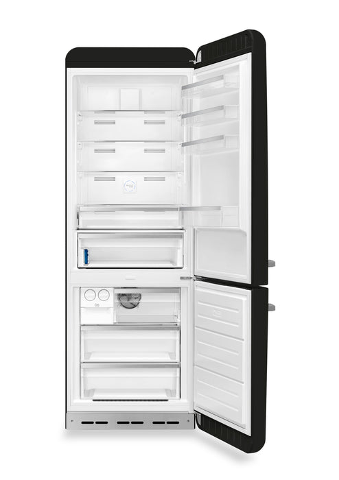 Réfrigérateur Smeg rétro de 18 pi3 à congélateur inférieur - FAB38URBL