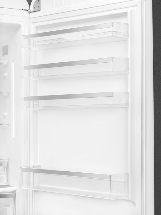 Réfrigérateur Smeg rétro de 18 pi3 à congélateur inférieur - FAB38URWH
