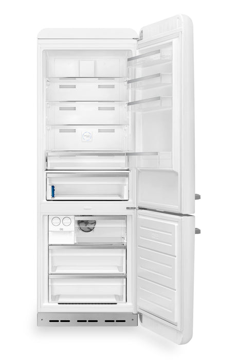 Réfrigérateur Smeg rétro de 18 pi3 à congélateur inférieur - FAB38URWH