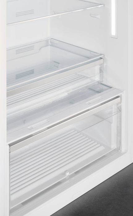 Réfrigérateur Smeg rétro de 19,28 pi3 à congélateur supérieur - FAB50URPB3