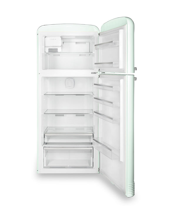 Réfrigérateur Smeg rétro de 19,28 pi3 à congélateur supérieur - FAB50URPG3