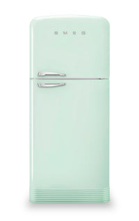 Réfrigérateur Smeg rétro de 19,28 pi3 à congélateur supérieur - FAB50URPG3