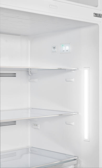 Réfrigérateur Smeg rétro de 19,28 pi3 à congélateur supérieur - FAB50URCR3