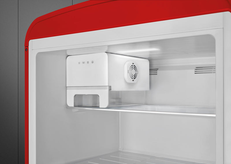 Réfrigérateur Smeg rétro de 19,28 pi3 à congélateur supérieur - FAB50URRD3