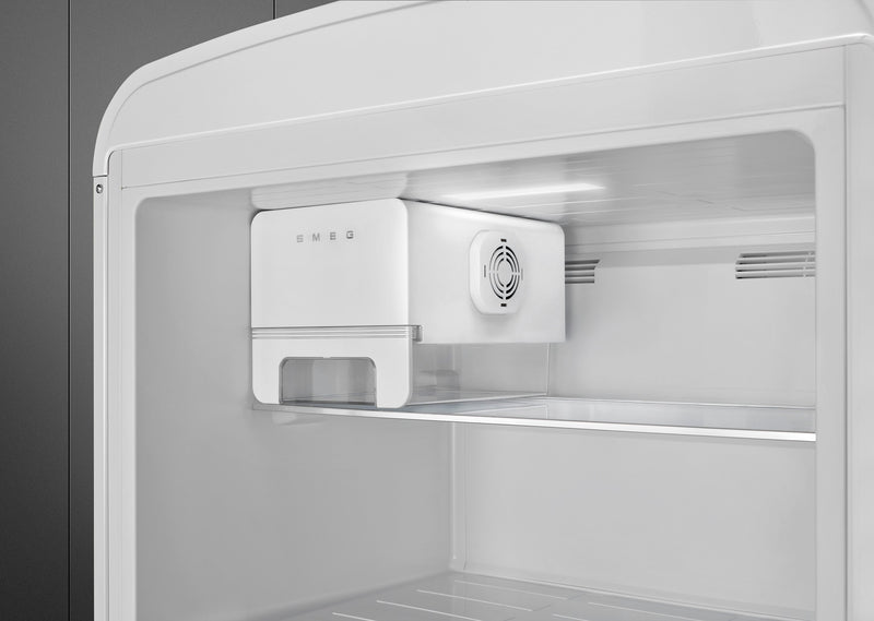 Réfrigérateur Smeg rétro de 19,28 pi3 à congélateur supérieur - FAB50URWH3