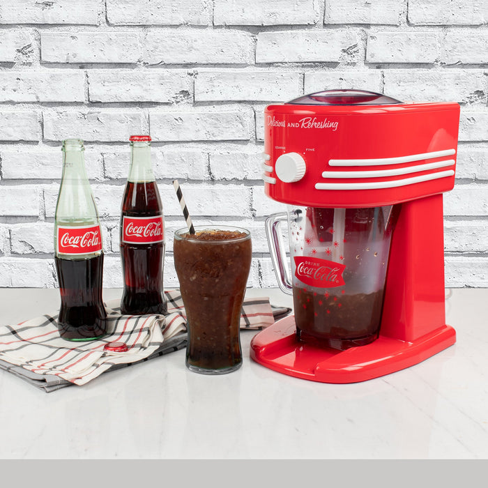 Station de boissons glacées Coca-ColaMD de 40 oz de Nostalgia - CKFBS40CR
