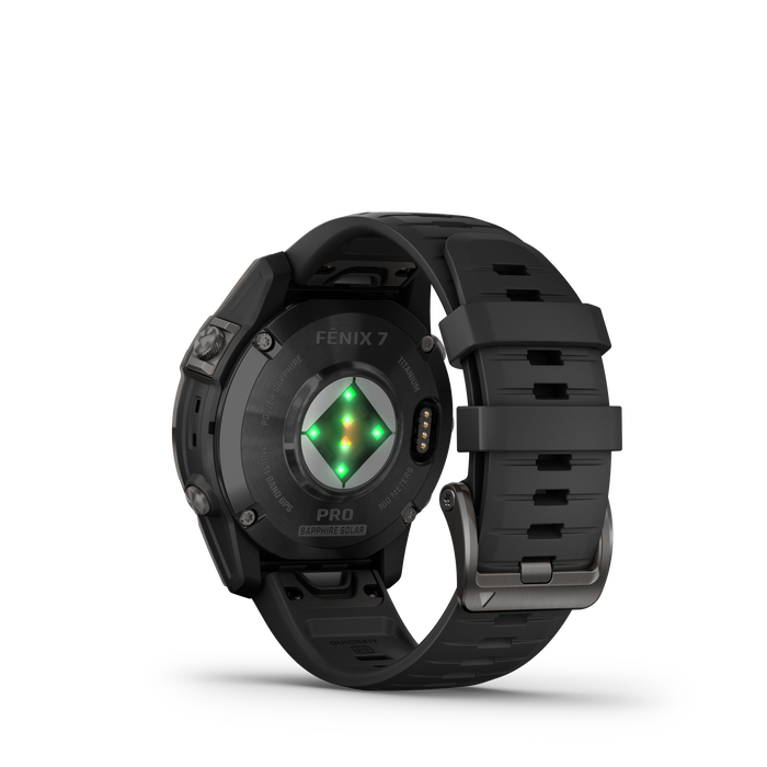 Garmin Fenix® 7 Pro Montre Gps Intelligente - Suivi De La Sante Avec Chargement Solaire, 42 Mm - Gris Carbone